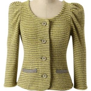 Anthropologie Moth Stardust Sparkle Cardigan